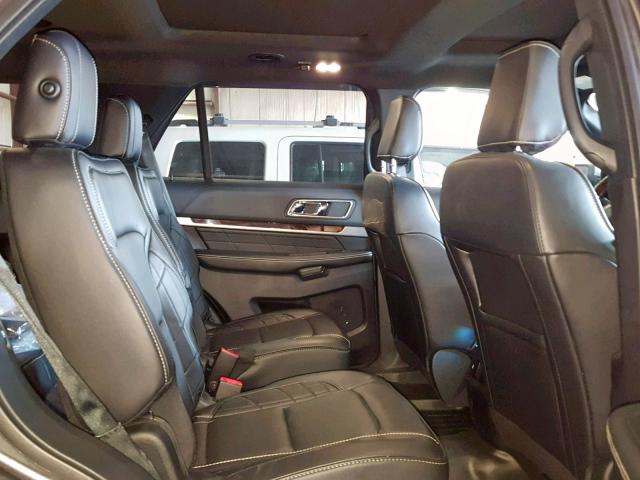 1FM5K8HT4KGA50080 - 2019 FORD EXPLORER P CHARCOAL photo 6