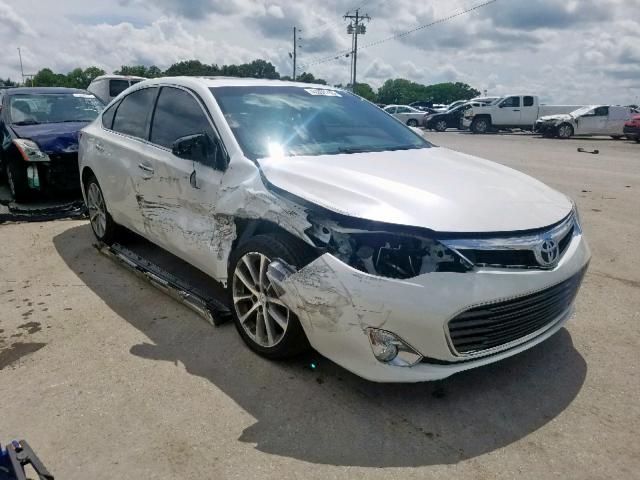 4T1BK1EB6FU184599 - 2015 TOYOTA AVALON XLE WHITE photo 1