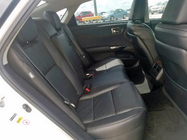 4T1BK1EB6FU184599 - 2015 TOYOTA AVALON XLE WHITE photo 6
