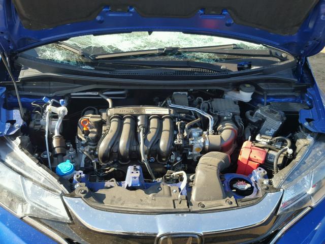 3HGGK5H85JM720684 - 2018 HONDA FIT EX BLUE photo 7