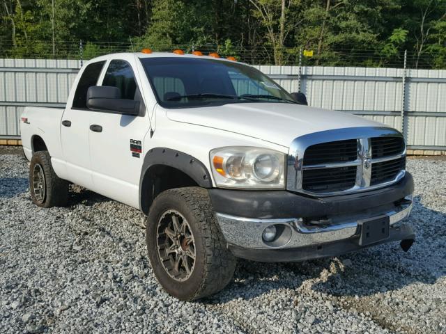 3D7KS28TX9G506883 - 2009 DODGE RAM 2500 WHITE photo 1