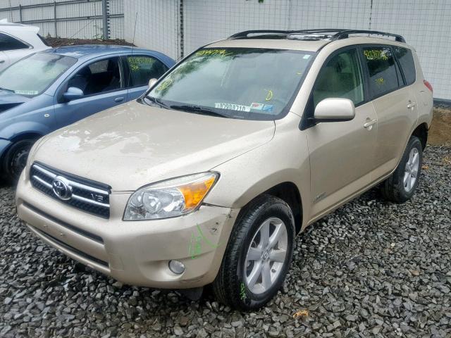 JTMBK31V965000394 - 2006 TOYOTA RAV4 LIMIT TAN photo 2