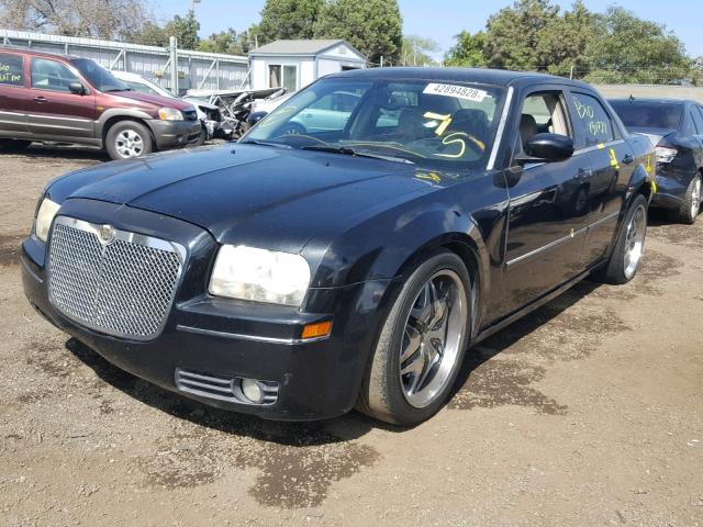 2C3KA53G66H115772 - 2006 CHRYSLER 300 TOURIN BLACK photo 2