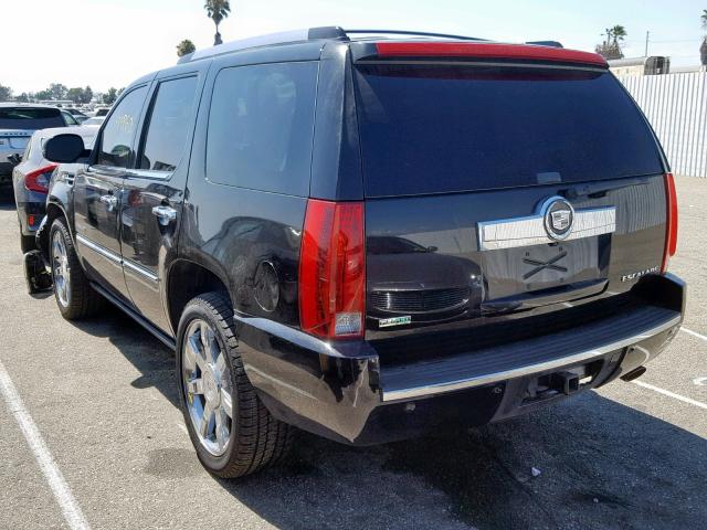 1GYS4BEF7CR118529 - 2012 CADILLAC ESCALADE L BLACK photo 3