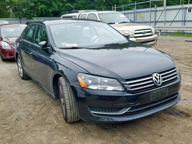 1VWAP7A39DC132662 - 2013 VOLKSWAGEN PASSAT S BLACK photo 1