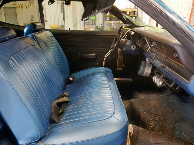 VL29G3B209402 - 1973 PLYMOUTH DUSTER BLUE photo 5