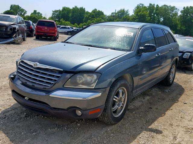 2C8GF68495R253076 - 2005 CHRYSLER PACIFICA T TURQUOISE photo 2