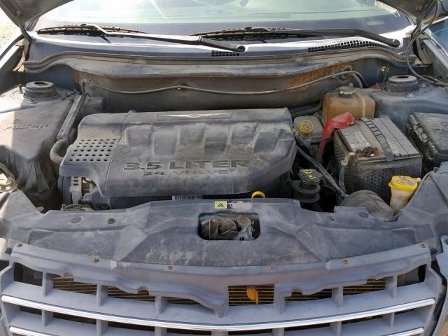 2C8GF68495R253076 - 2005 CHRYSLER PACIFICA T TURQUOISE photo 7