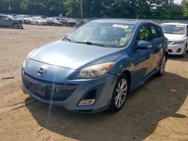 JM1BL1H60A1141614 - 2010 MAZDA 3 S BLUE photo 2