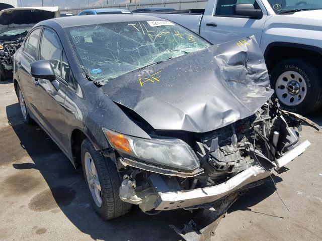 19XFB5F50CE000161 - 2012 HONDA CIVIC NATU GRAY photo 1