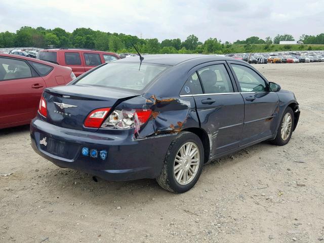 1C3LC56RX8N270122 - 2008 CHRYSLER SEBRING TO BLUE photo 4