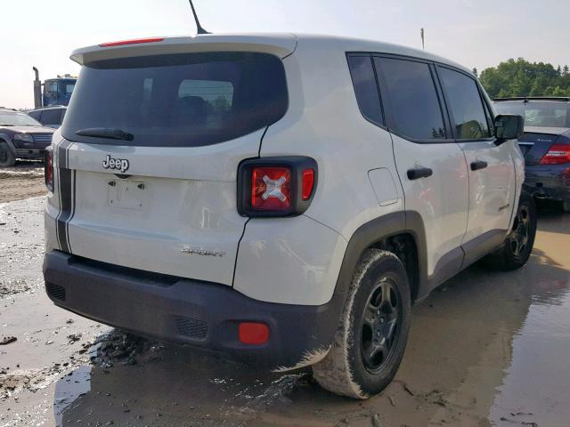 ZACCJAAT3FPC26576 - 2015 JEEP RENEGADE S WHITE photo 4