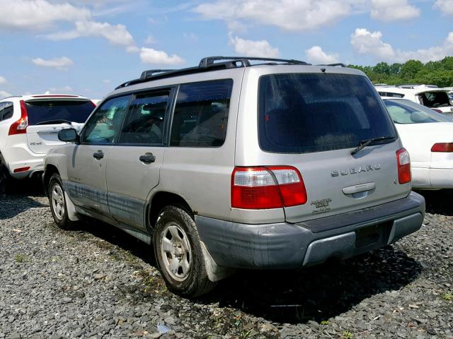 JF1SF63531H731905 - 2001 SUBARU FORESTER L SILVER photo 3