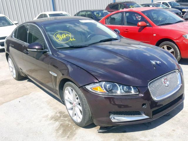 SAJWA0F77F8U58013 - 2015 JAGUAR XF 3.0 SPO MAROON photo 1