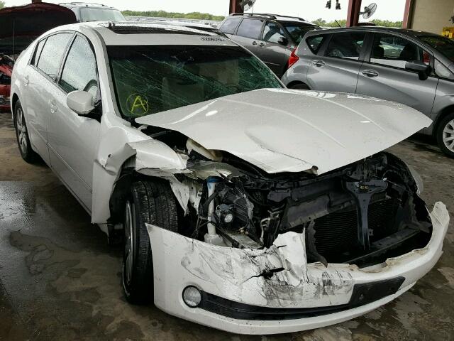 1N4BA41E56C812088 - 2006 NISSAN MAXIMA SE WHITE photo 1