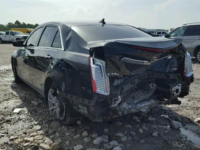 1G6AX5SX2E0131738 - 2014 CADILLAC CTS LUXURY BLACK photo 3