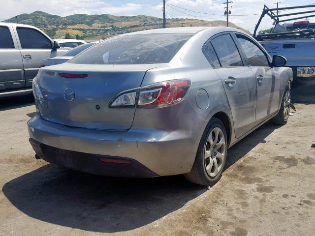 JM1BL1UF1B1442657 - 2011 MAZDA 3 I GRAY photo 4