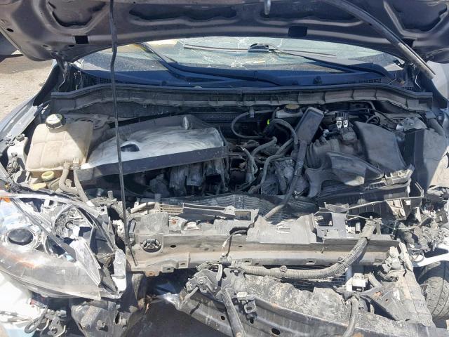 JM1BL1UF1B1442657 - 2011 MAZDA 3 I GRAY photo 7