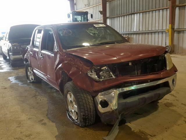 1N6AD07UX7C400266 - 2007 NISSAN FRONTIER C MAROON photo 1