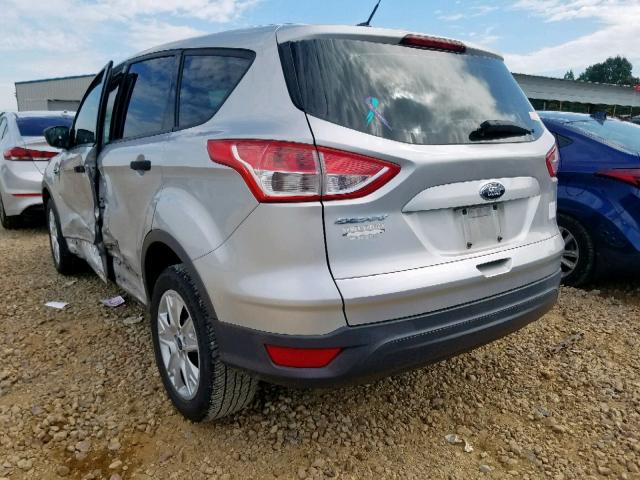 1FMCU0F72DUC19820 - 2013 FORD ESCAPE S SILVER photo 3