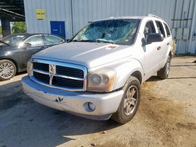 1D4HB58N66F191913 - 2006 DODGE DURANGO LI SILVER photo 2