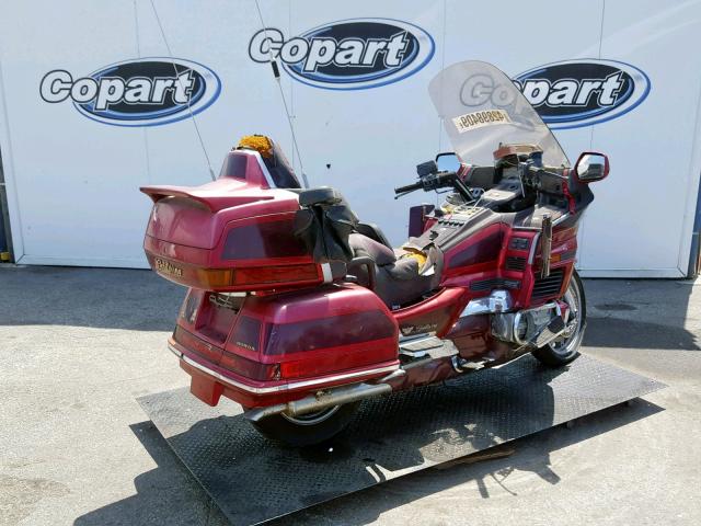 1HFSC2245RA600473 - 1994 HONDA GL1500 SE BURGUNDY photo 4