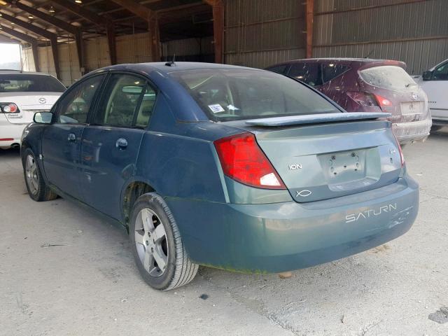 1G8AL58B36Z177137 - 2006 SATURN ION LEVEL GREEN photo 3