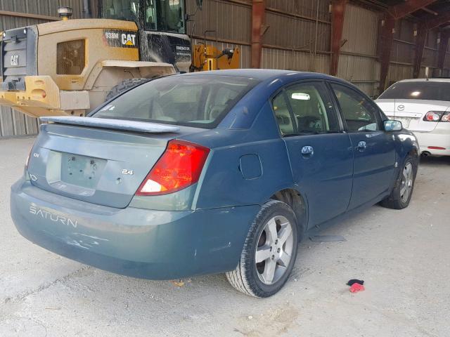 1G8AL58B36Z177137 - 2006 SATURN ION LEVEL GREEN photo 4