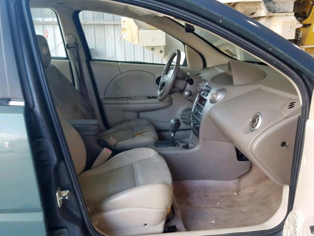 1G8AL58B36Z177137 - 2006 SATURN ION LEVEL GREEN photo 5