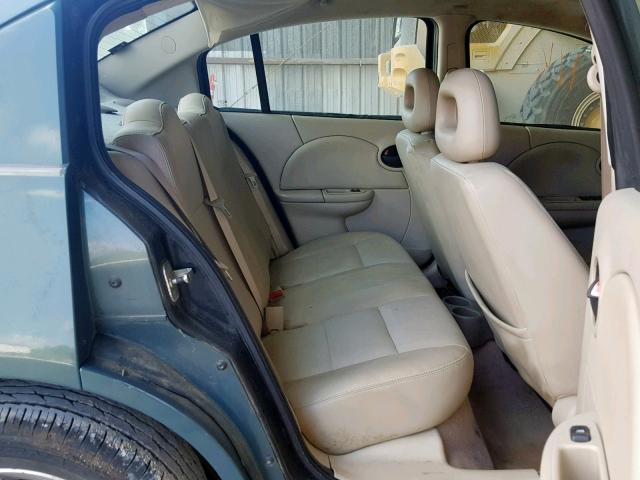1G8AL58B36Z177137 - 2006 SATURN ION LEVEL GREEN photo 6