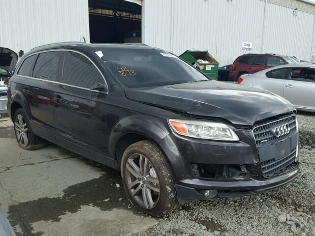 WA1BY74L07D093050 - 2007 AUDI Q7 3.6 QUA BLACK photo 1