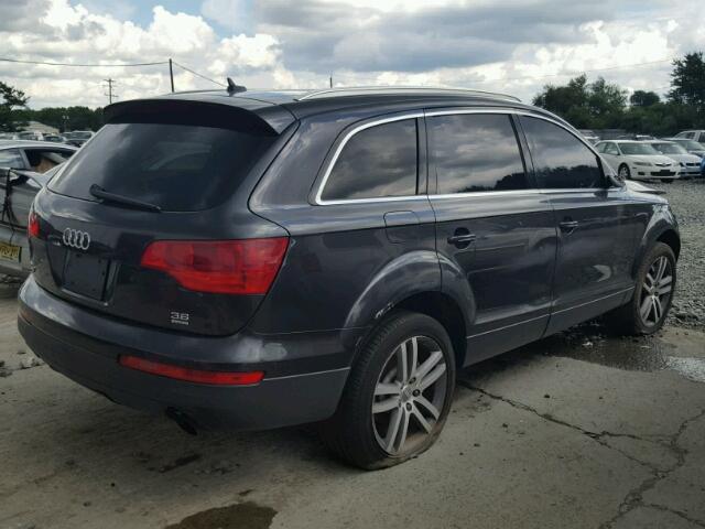 WA1BY74L07D093050 - 2007 AUDI Q7 3.6 QUA BLACK photo 4