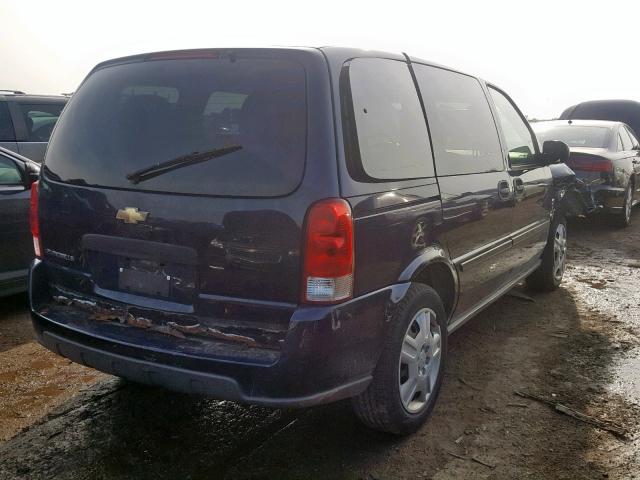 1GNDU23L46D180874 - 2006 CHEVROLET UPLANDER L 蓝色 照片 4