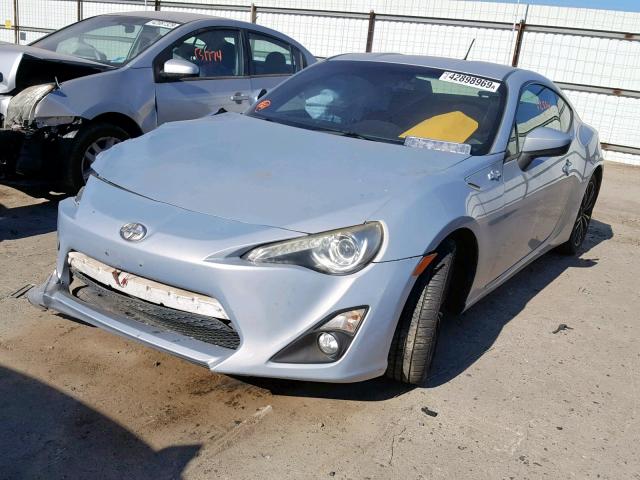JF1ZNAA15D1728926 - 2013 TOYOTA SCION FR-S GRAY photo 2