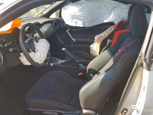 JF1ZNAA15D1728926 - 2013 TOYOTA SCION FR-S GRAY photo 5