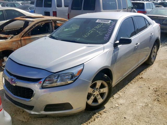 1G11A5SA3GU124165 - 2016 CHEVROLET MALIBU LIM SILVER photo 2