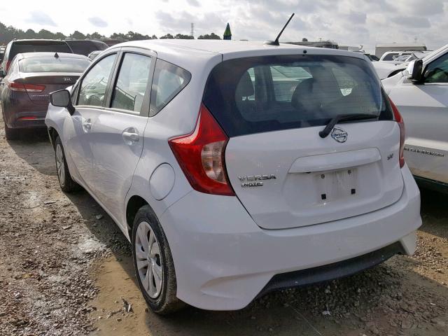 3N1CE2CPXHL365600 - 2017 NISSAN VERSA NOTE WHITE photo 3