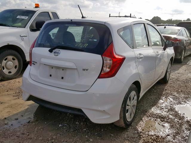 3N1CE2CPXHL365600 - 2017 NISSAN VERSA NOTE WHITE photo 4