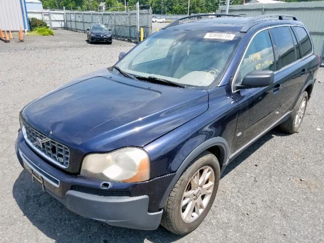 YV1CZ852351205495 - 2005 VOLVO XC90 V8 BLUE photo 2