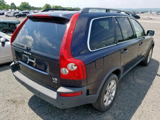 YV1CZ852351205495 - 2005 VOLVO XC90 V8 BLUE photo 4