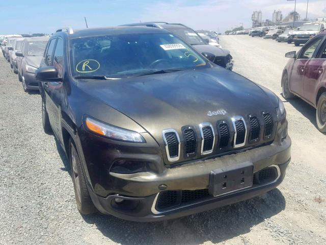 1C4PJLDS6EW283016 - 2014 JEEP CHEROKEE L TEAL photo 1