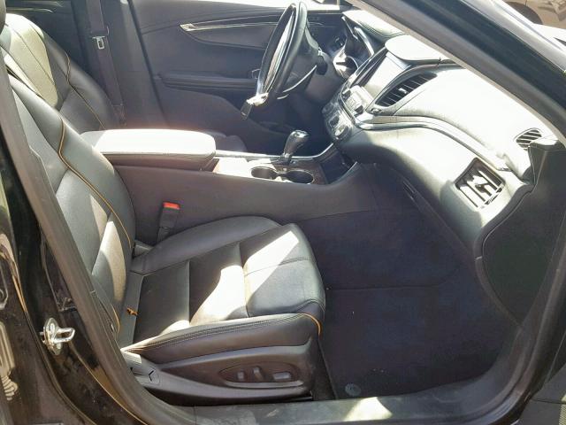 2G1165S35F9117328 - 2015 CHEVROLET IMPALA LTZ BLACK photo 5