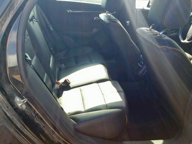 2G1165S35F9117328 - 2015 CHEVROLET IMPALA LTZ BLACK photo 6