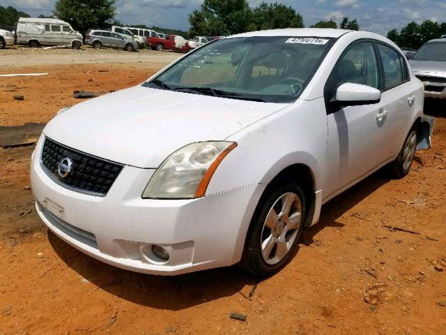 3N1AB61EX8L671043 - 2008 NISSAN SENTRA 2.0 WHITE photo 2