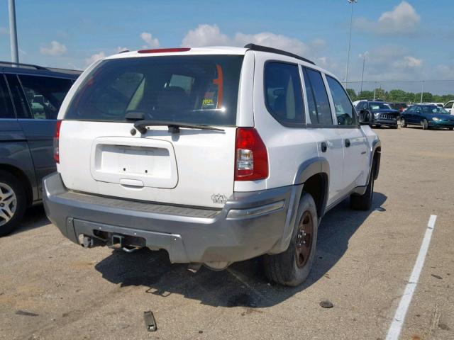 4NUDS13SX82700806 - 2008 ISUZU ASCENDER S WHITE photo 4