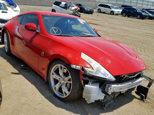 JN1AZ4EH2BM554526 - 2011 NISSAN 370Z BASE RED photo 1