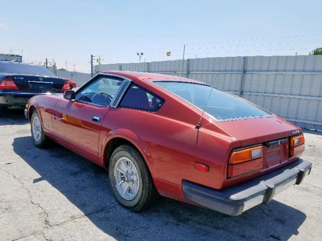 HS130105383 - 1979 DATSUN 280 RED photo 3