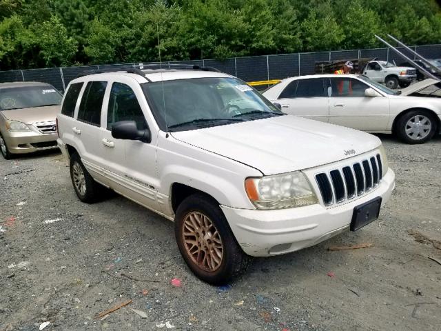 1J8GW58N53C561137 - 2003 JEEP GRAND CHER WHITE photo 1