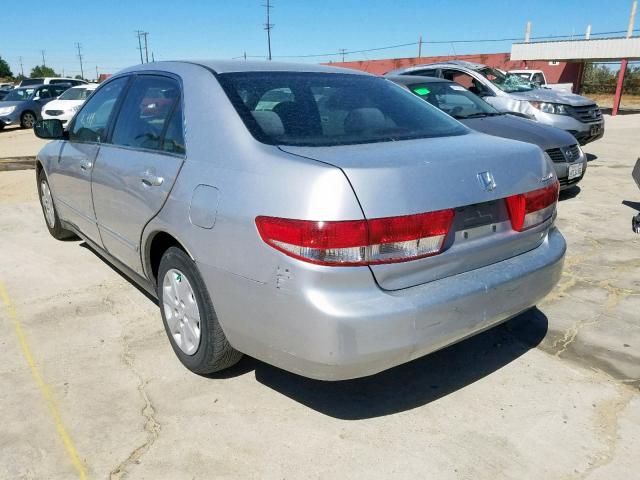 JHMCM56494C034465 - 2004 HONDA ACCORD LX SILVER photo 3