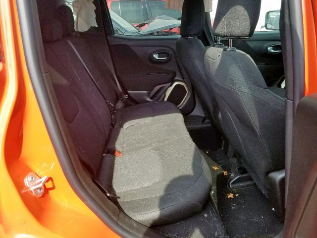 ZACCJBAB6HPE56211 - 2017 JEEP RENEGADE S 橙色 照片 6
